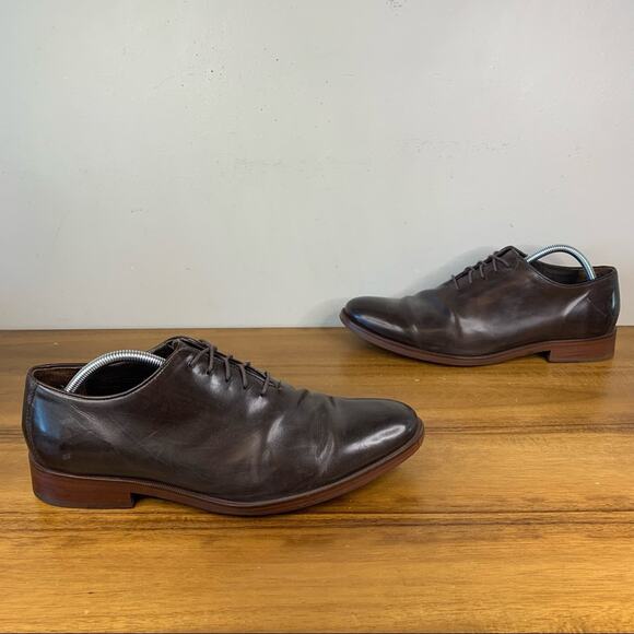 Cole Haan Leather Whole Cut Leather Oxford Size 11.5